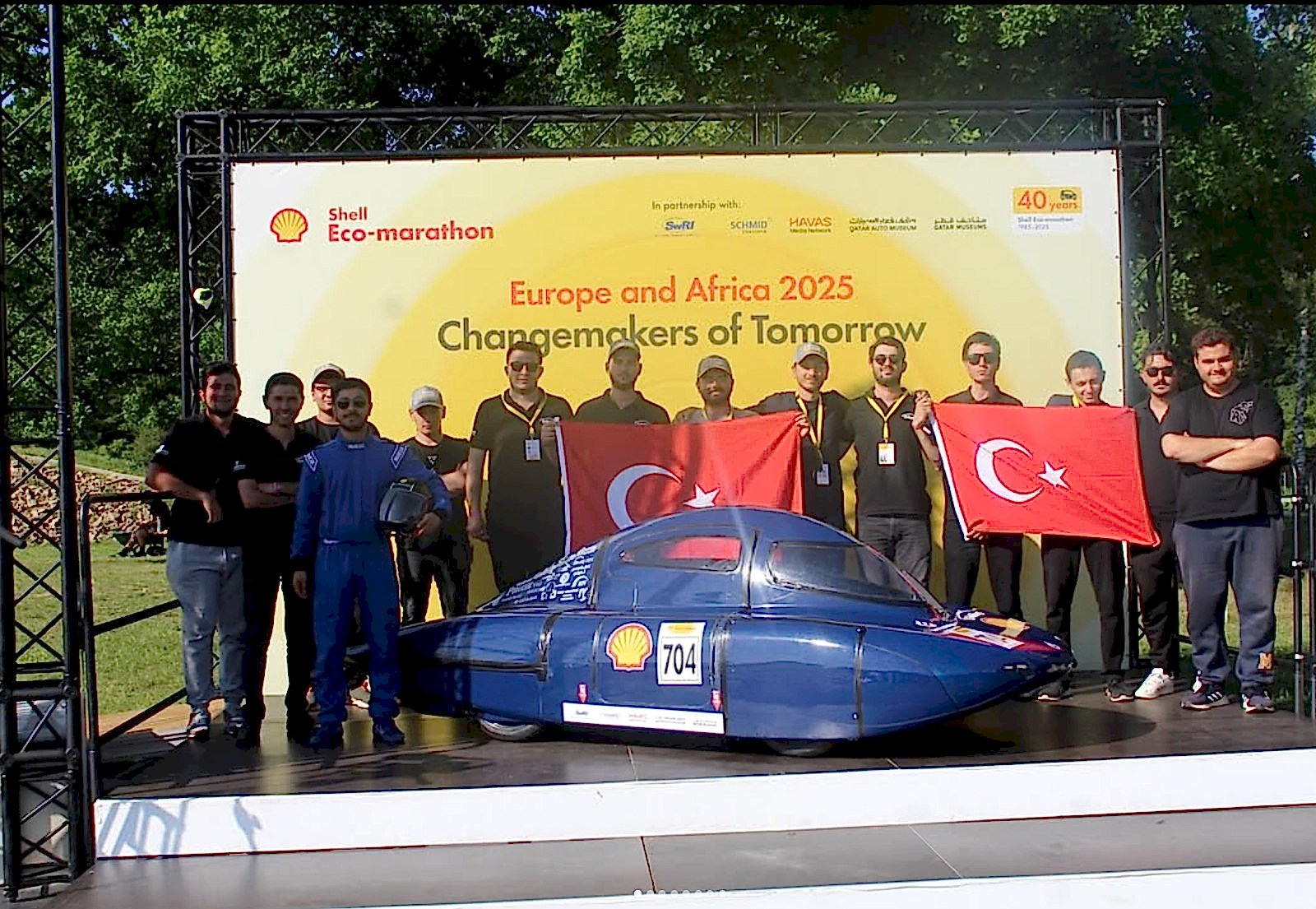 2025 Shell Eco-marathon Yarışlarında Avrupa İkincisi: 1.5 Adana Elektromobil Takımı